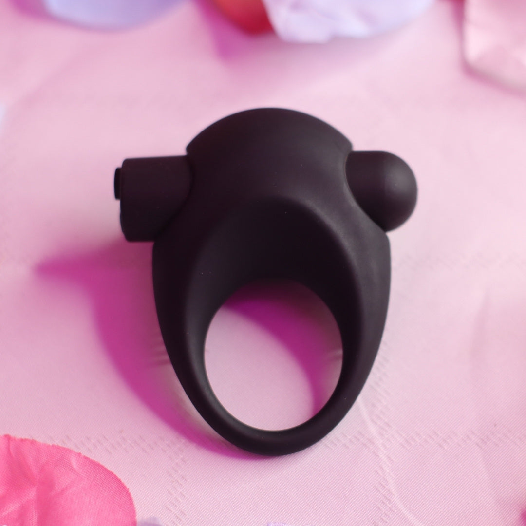 Anillo con Vibrador Recargable